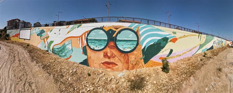 Cea mai mare pictură murală din lume care purifică aerul , Foto: Kaufland