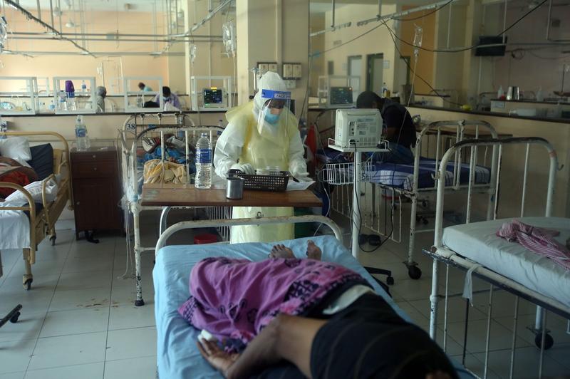 Spital din Colombo, Foto: Ajith Perera / Xinhua News / Profimedia Images