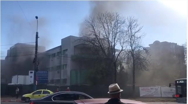 Incendiu la spital Constanta, Foto: captura video