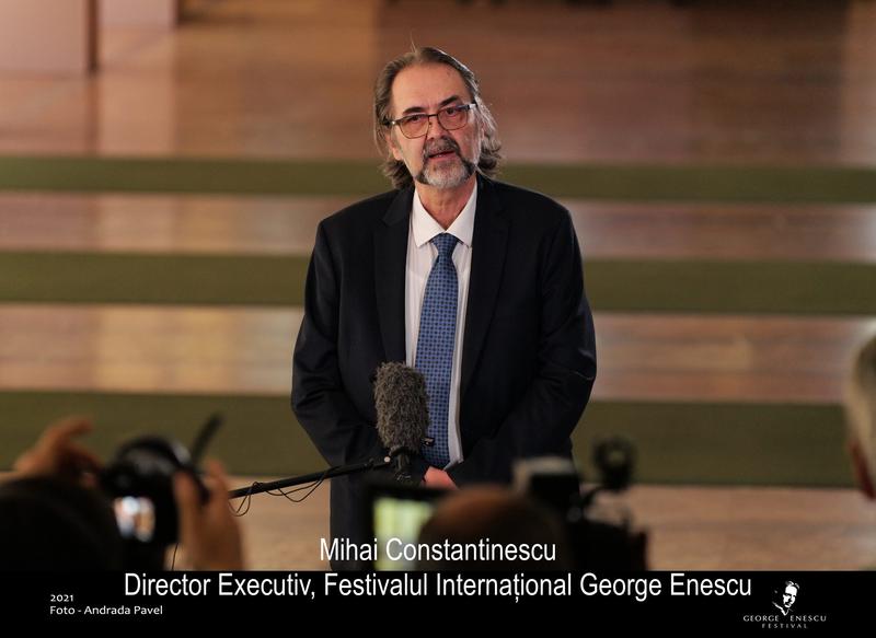​Mihai Constantinescu, numit si Festivalul George Enescu, Foto: Hotnews