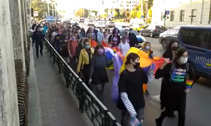 Mars Pride Iasi 2021, Foto: Captura video