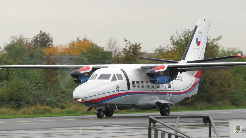 Avion L-410, imagine generica, Foto: Captura video