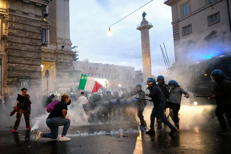 Manifestatii la Roma, Foto: Mauro Scrobognamauro s / LaPresse / Profimedia