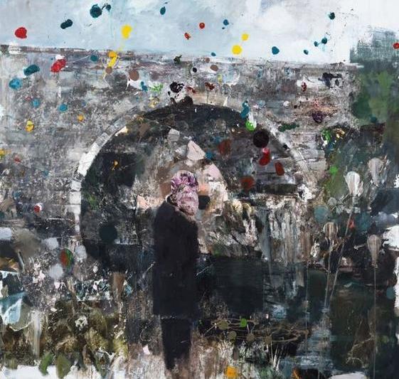 The Death of Charles Darwin de Adrian Ghenie, Foto: Sothebys.com