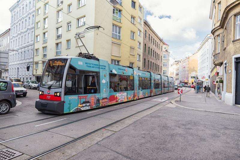 Tramvai la Viena, Foto: Mindauga Dulinska, Dreamstime.com