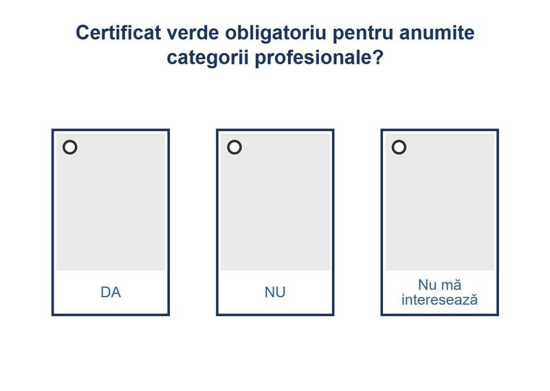 Sondaj certificat verde, Foto: Hotnews