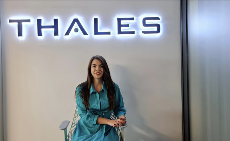 Eliza Deaconescu, inginer software - Thales Romania, Foto: Thales
