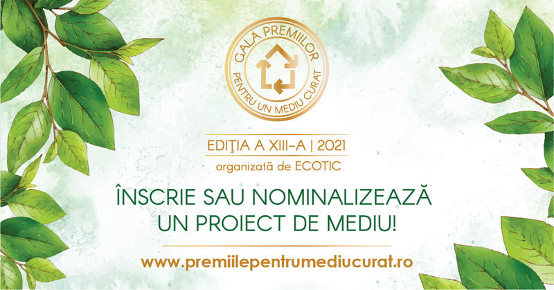 Ai un proiect de mediu? Înscrie-l în Gala Premiilor pentru un Mediu Curat!, Foto: ecotic