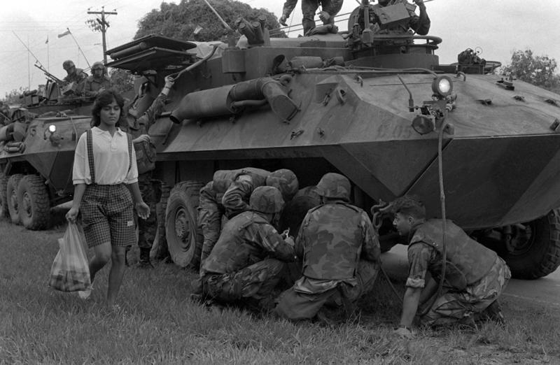SUA au invadat Panama in 1989, Foto: picryl.com