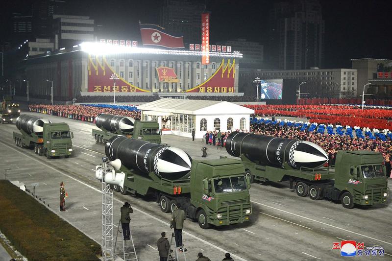 Rachete balistice cu lansare de pe submarin din Coreea de Nord, Foto: AFP / AFP / Profimedia