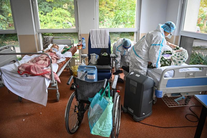 Coronavirus in Romania, Foto: Daniel MIHAILESCU / AFP / Profimedia