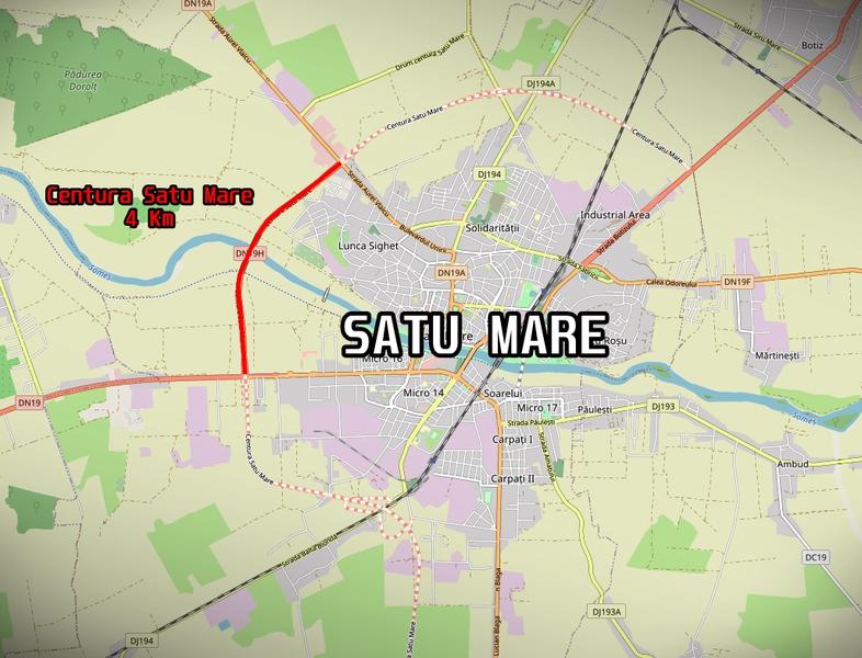 Centura Satu Mare - primii 4 km deschisi traficului, Foto: Hotnews