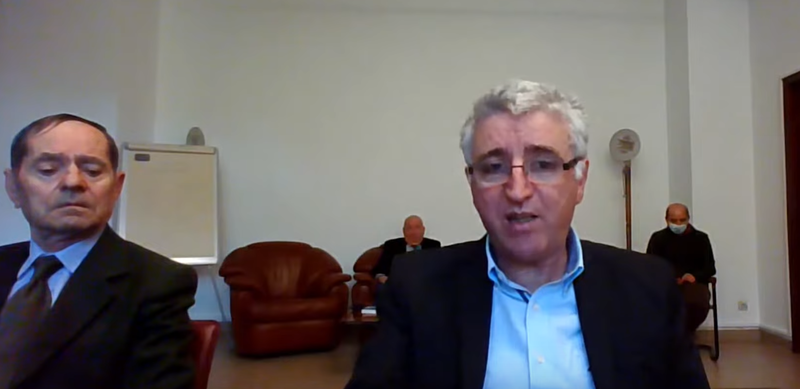 Vasile Ghetau si Dumitru Sandu in discutia cu HotNews.ro, Foto: Hotnews