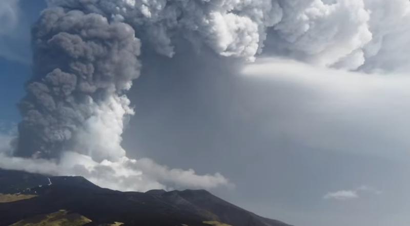 Vulcanul Etna a erupt din nou, Foto: Captura YouTube