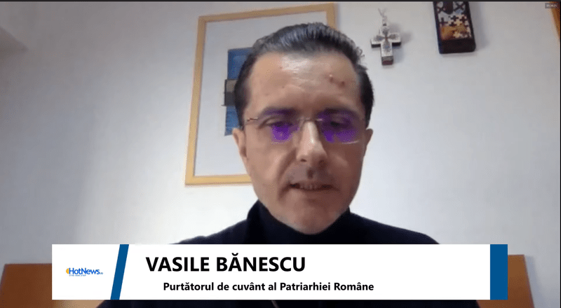 Vasile Bănescu, purtător de cuvânt al Patriarhiei, Foto: Hotnews