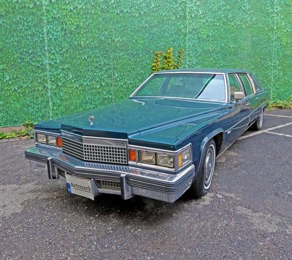 Cadillac Fleetwood Long, 1979, fosta mașină de protocol a ambasadei Chinei în Belgia, Foto: Artmark