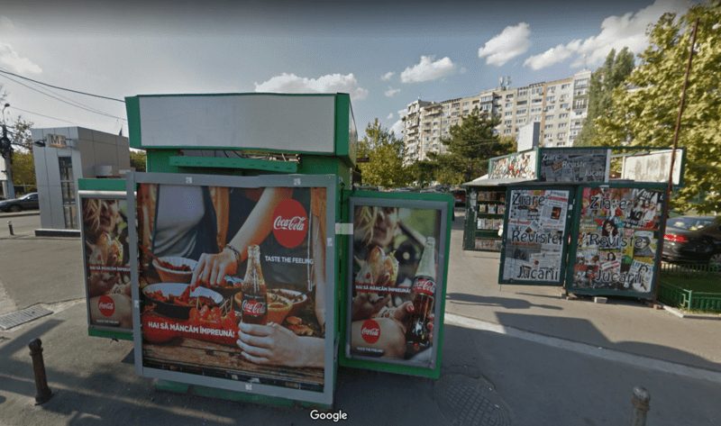 Chiosc de ziare Sectorul 6, Foto: Google Maps