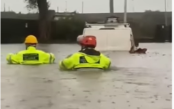 inundatii Italia, Foto: Captura YouTube