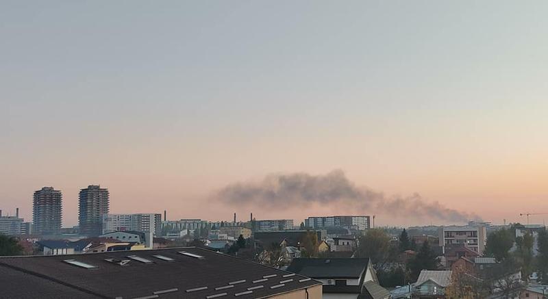 Incendieri langa Bucuresti, Foto: Facebook - Octavian Berceanu