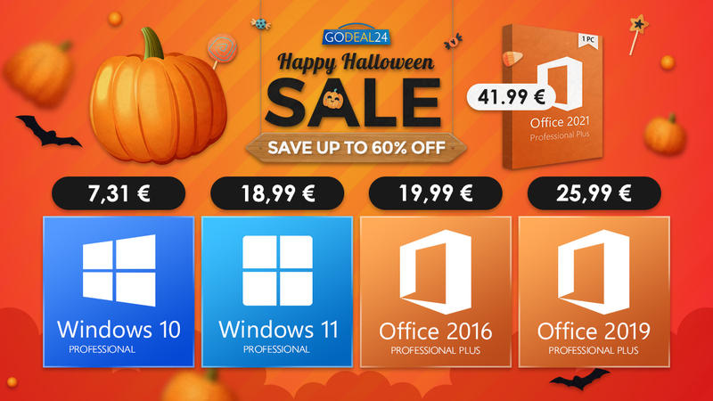 Windows 10 pro doar 7,31 EUR și 60% reducere la produse noi, Foto: GoDeal24
