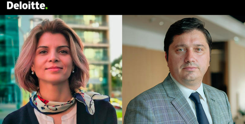 Corina Dimitriu,Sorin Elisei, Foto: Deloitte Romania