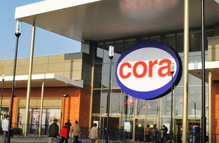 hipermarket Cora, Foto: captura Google