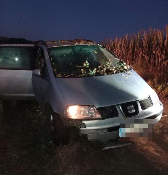 Masina suspectului de contrabanda de tigari, Foto: Politia de Frontiera