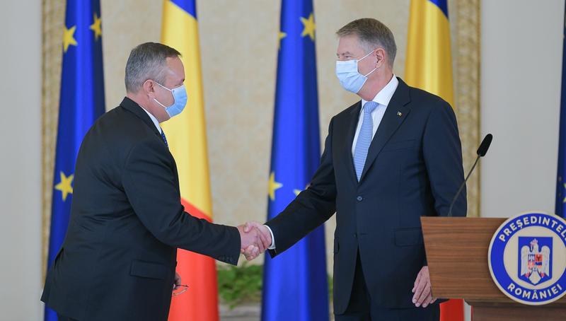 Nicolae Ciuca si Klaus Iohannis, Foto: PNL