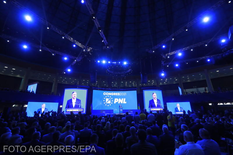 Klaus Iohannis la congresul PNL, Foto: AGERPRES