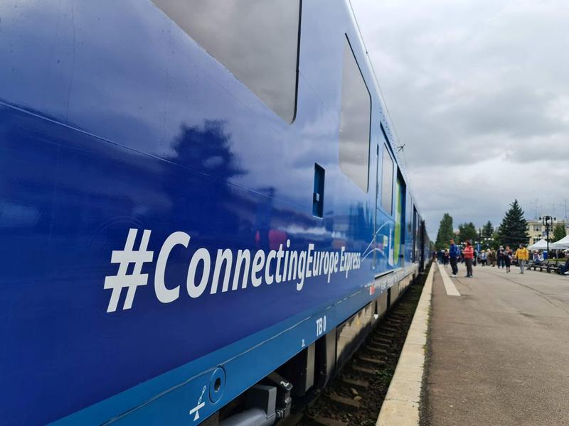 Trenul Connecting Europe Express, Foto: Vlad Barza / HotNews.ro