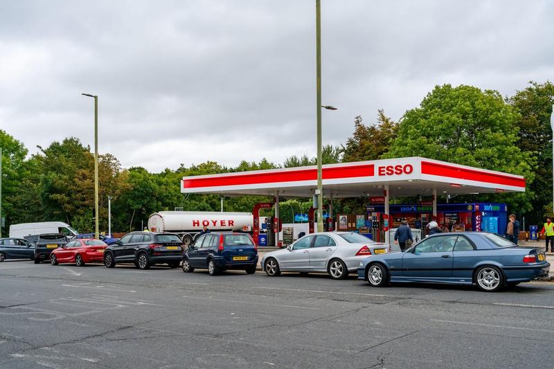 Coada la benzina, Londra, 5 octombrie, Foto: Alamy / Profimedia