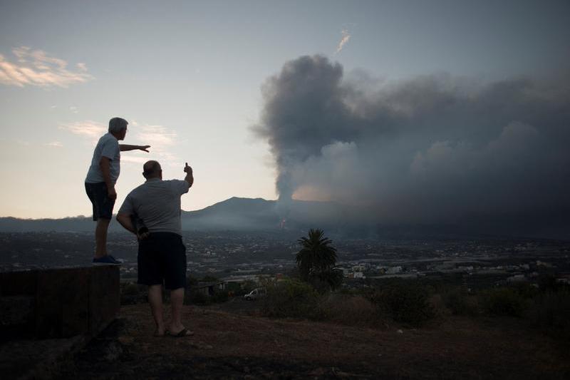 Vulcanul Cumbre Vieja din La Palma, Foto: JORGE GUERRERO / AFP / Profimedia