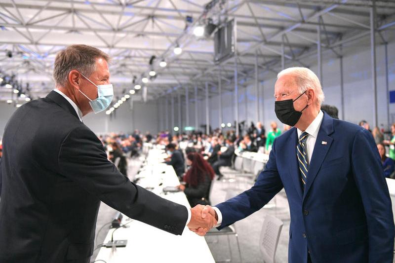 Klaus Iohannis si Joe Biden, Foto: Presidency.ro