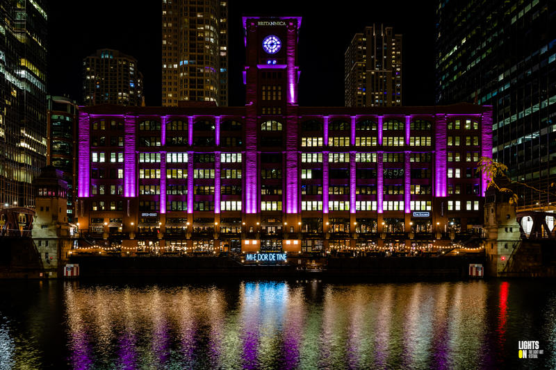 Cum a ajuns instalația “MI-E DOR DE TINE” la Chicago, Foto: Lights On România