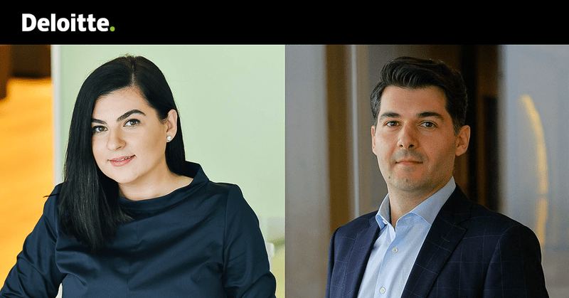 Victoria Dobre, Adrian Teampau, Deloitte, Foto: Deloitte Romania