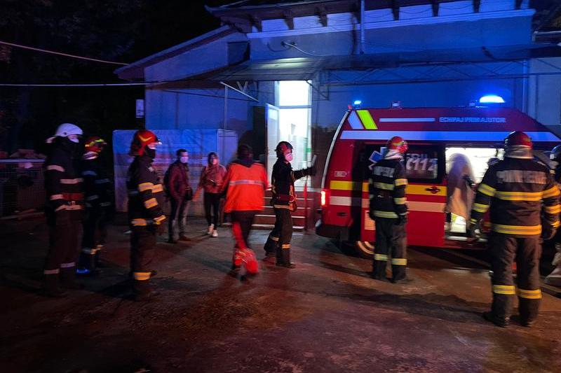 Incendiul de la Spitalul Judetean Ploiesti 3, Foto: ISU Prahova