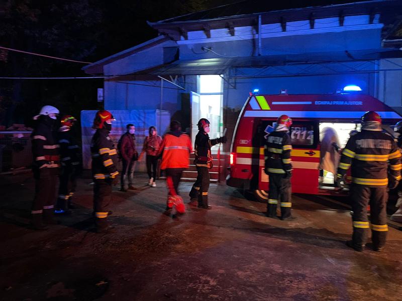 Incendiul de la Spitalul Judetean Ploiesti 3, Foto: ISU Prahova