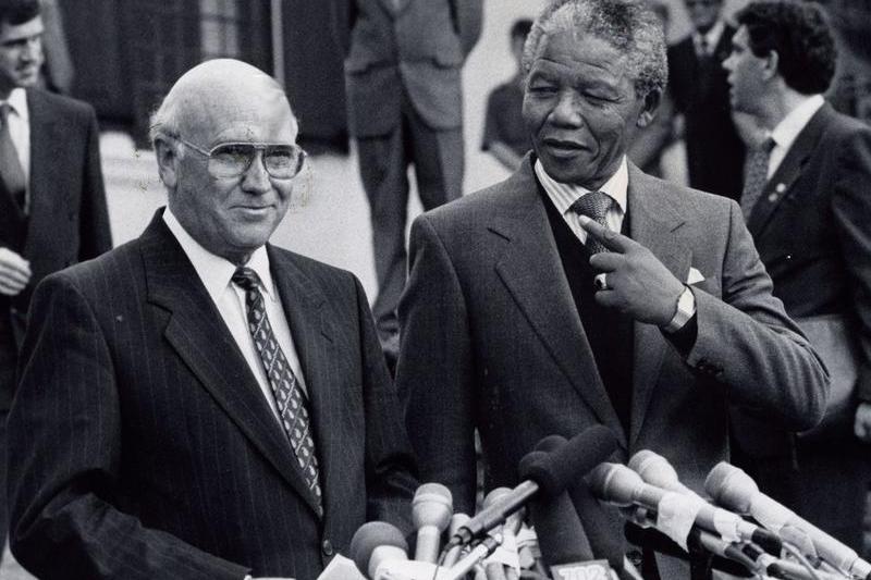 FW de Klerk alaturi de Nelson Mandela, Foto: Gallo Images / Shutterstock Editorial / Profimedia