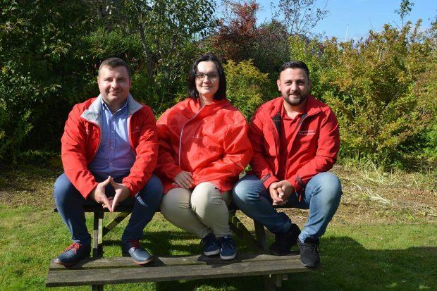 Ovidiu Nechitoi, Alina Racila and Daniel Avram, Foto: CPH Post