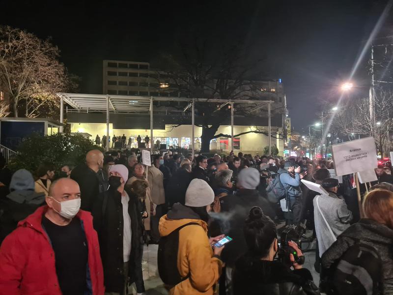 Proteste Belgrad (Sursa: Twitter), Foto: Hotnews