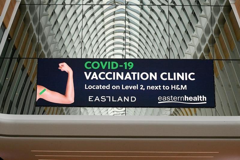 Centru de vaccinare anti-Covid in Australia, Foto: Michael Currie-Speed Media / Shutterstock Editorial / Profimedia Images