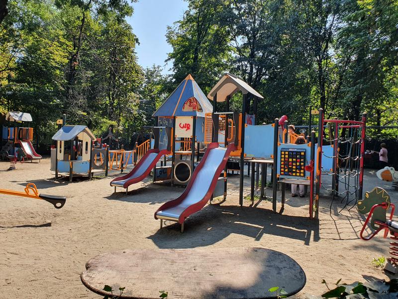 Loc de joacă Parcul Cișmigiu, Foto: Hotnews