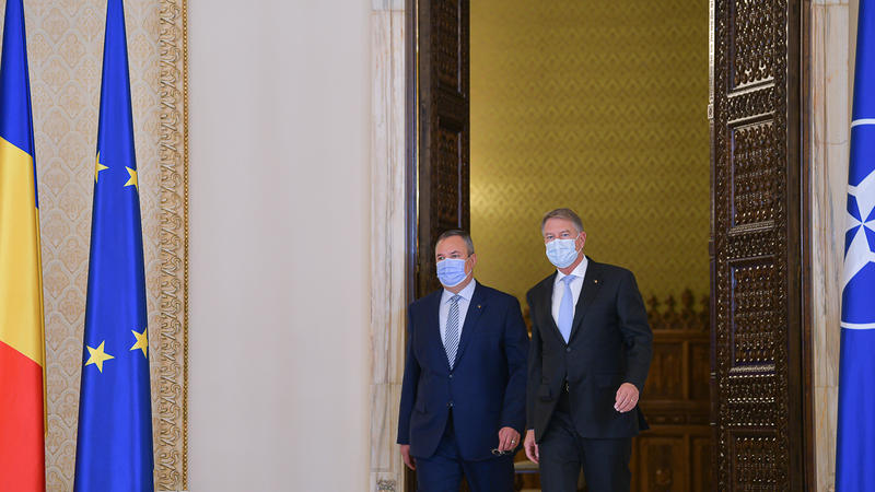 Klaus Iohannis si Nicolae Ciuca, Foto: Presidency.ro