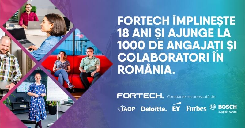 Fortech împlinește 18 ani , Foto: Fortech
