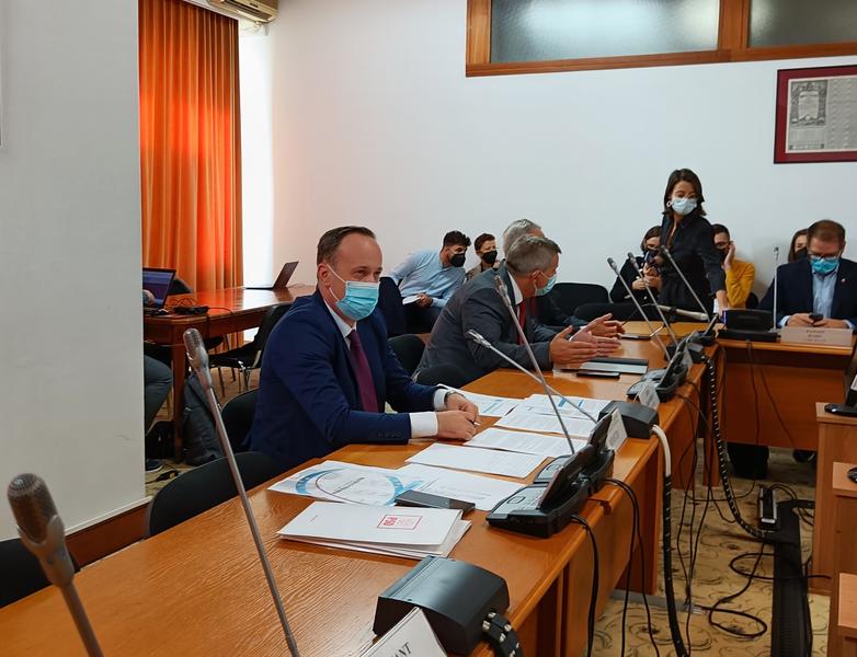 Adrian Caciu la audieri, Foto: Hotnews