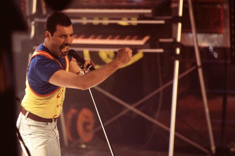 Freddie Mercury in concert la Montreux, in 1986, Foto: Andre Csillag / Shutterstock Editorial / Profimedia