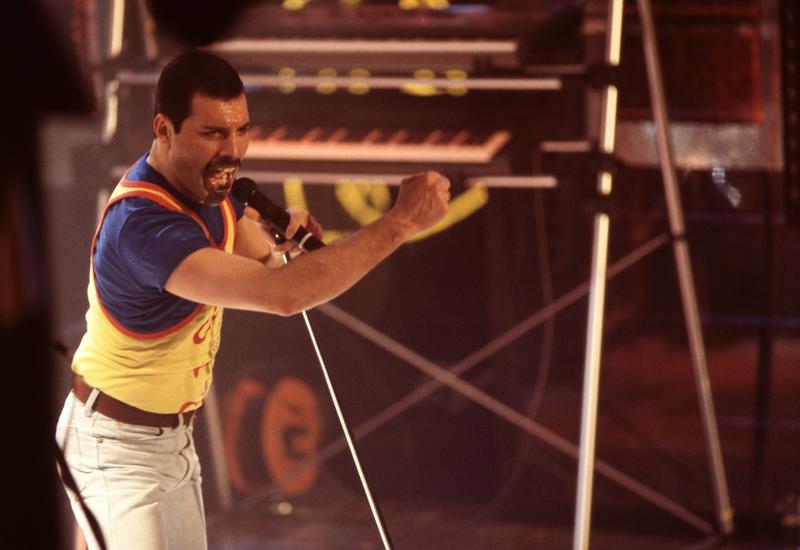 Freddie Mercury in concert la Montreux, in 1986, Foto: Andre Csillag / Shutterstock Editorial / Profimedia
