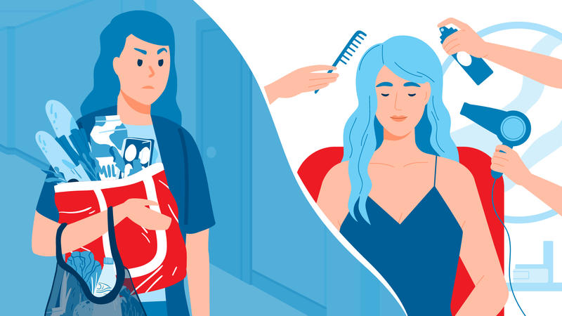 Doamna Ionescu, lista de cumpărături și salonul de coafură, Foto: BCR