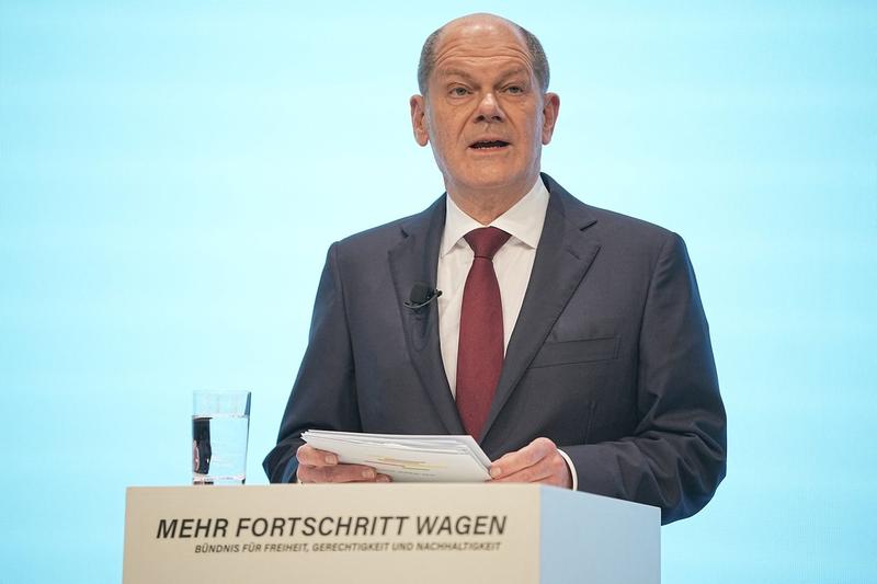 Olaf Scholz, Foto: Michael Kappeler / AFP / Profimedia