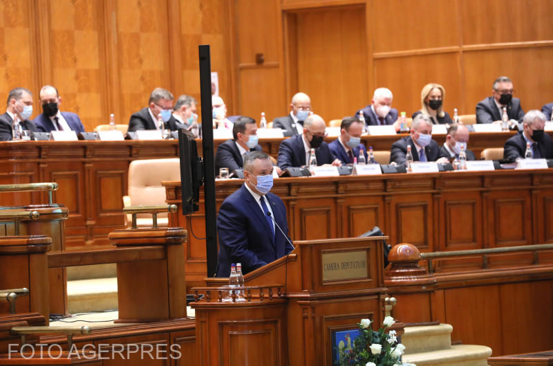 Guvernul Ciuca in Parlament, Foto: AGERPRES